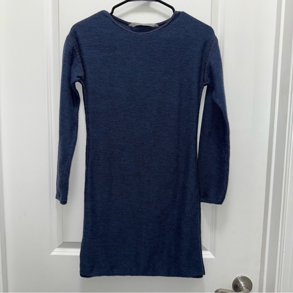 Athleta Blue Sweater Dress